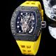 Best Replica Richard Mille RM66 CarbonTPT Carbon Fiber Case Rubber Strap Men's Watch (9)_th.jpg